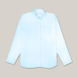 Slim Fit Selvedge Light Blue Oxford Shirt