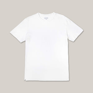 Heavyweight Knit White Tee Shirt